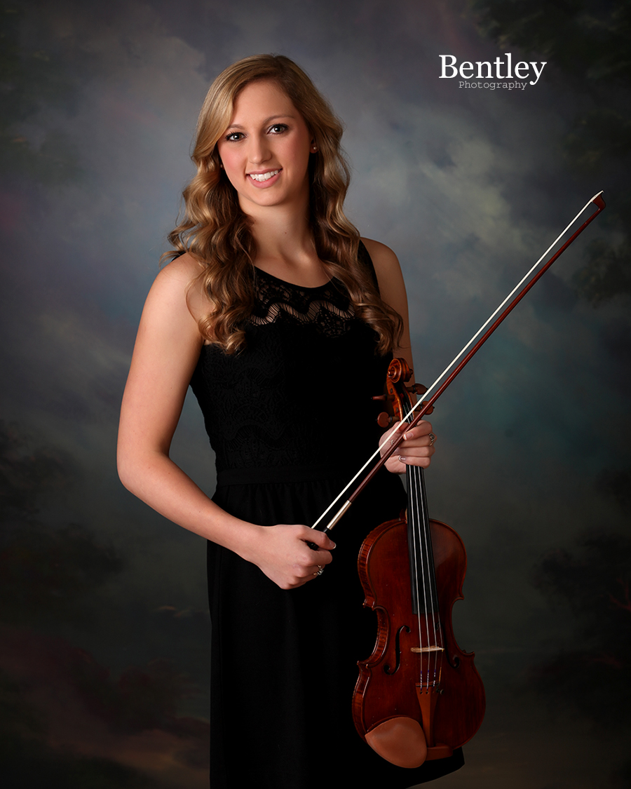 Peachtree Corners, senior photographer, violin